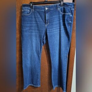 Women's sz 22W St Johns Bay Bootcut Jeans